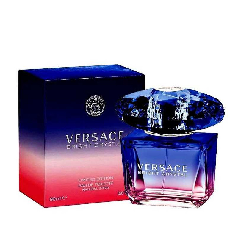 Versace Bright Crystal Limited Edition Eau De Toilette For Women 90ml photo
