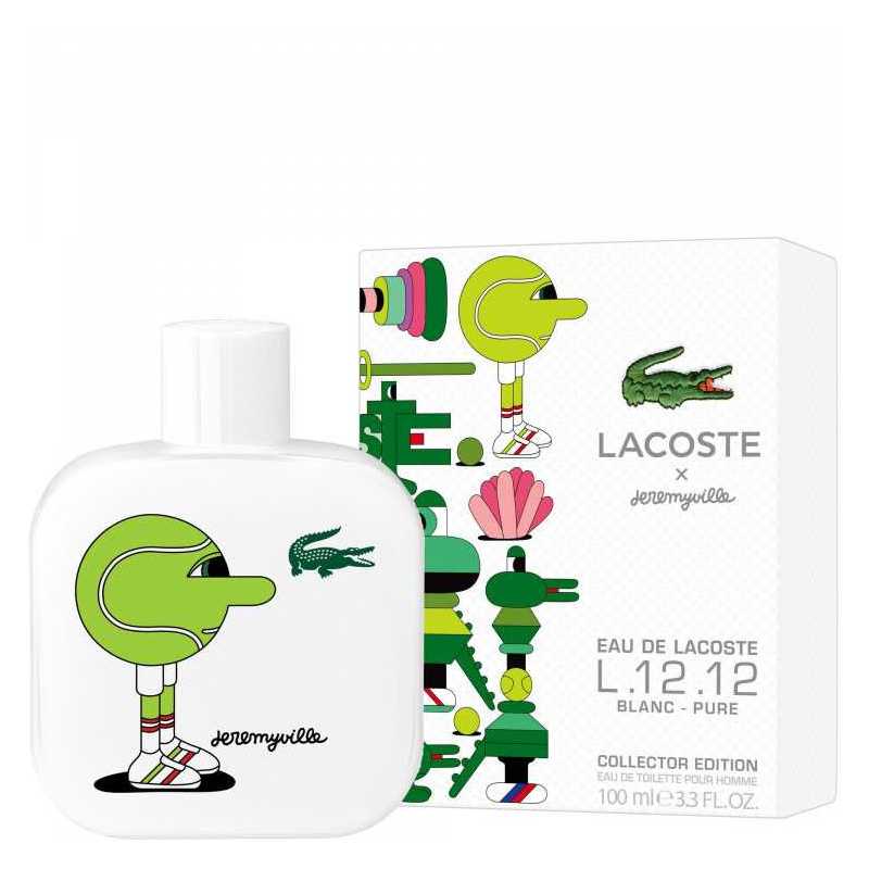 Lacoste Eau De Lacoste L.12.12 Blanc Pure Collector Edition Pour Homme x Jeremyville 100ml photo