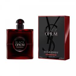 Yves Saint Laurent Black Opium Eau De Parfum Over Red For Women 90ml photo