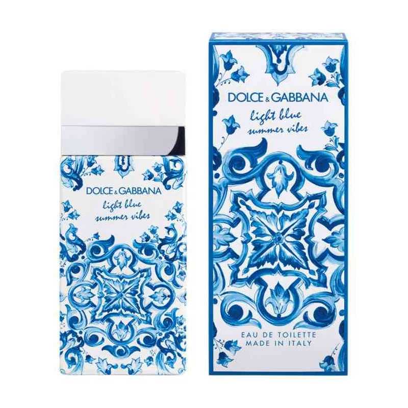 DOLCE & GABBANA Light Blue Summer Vibes Eau De Toilette For Women 100ml photo