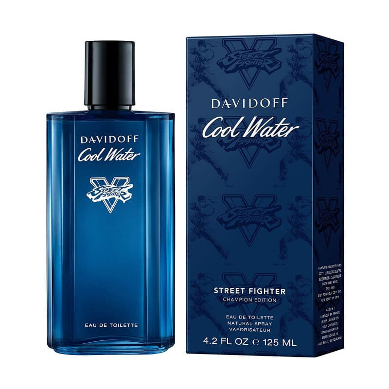 Davidoff Cool Water Street Fighter Champion Edition EDT For Men 125ml photo